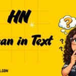 HN Mean in Text