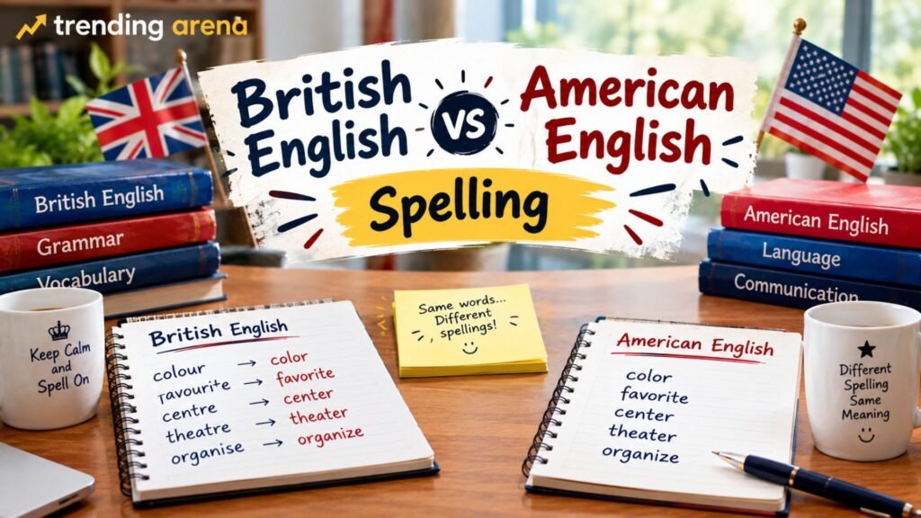 British English vs American English Spelling