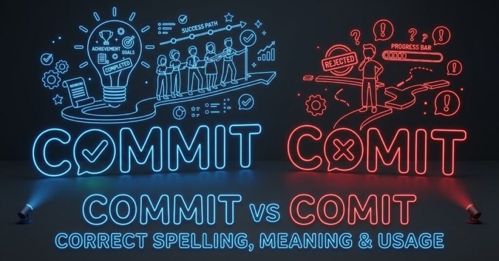 Commit vs Comit