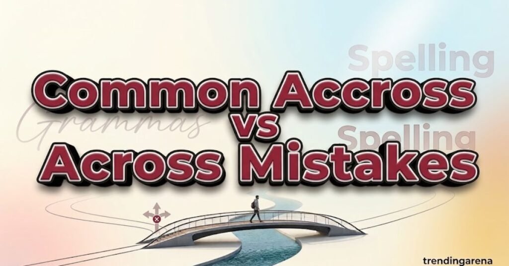 Common Accross vs Across Mistakes