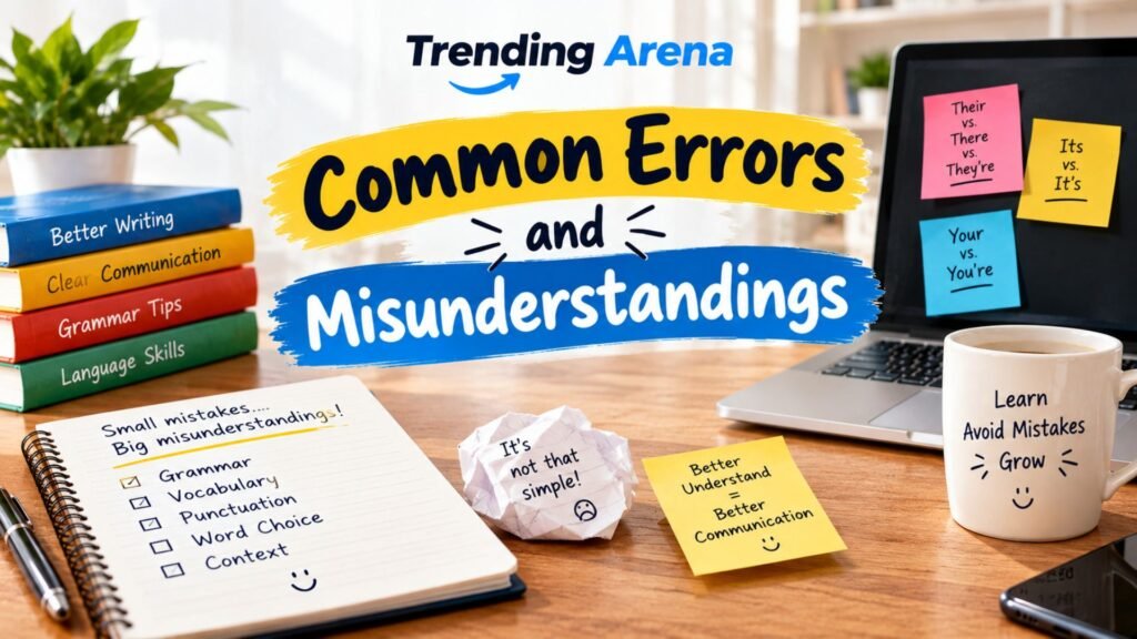 Common Errors and Misunderstandings