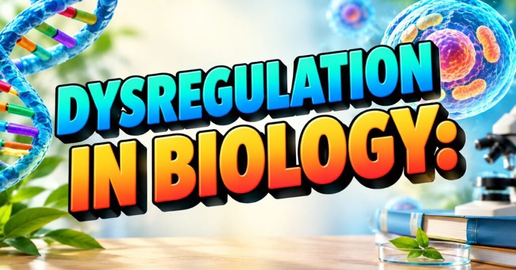 Dysregulation in Biology