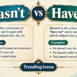 Hasn’t vs. Haven’t