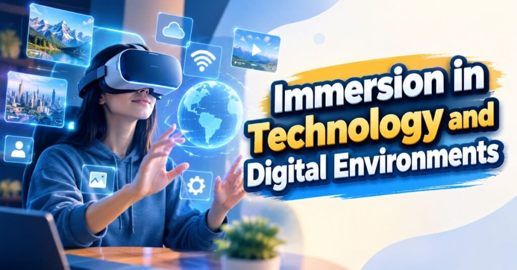 Immersion in Technology and Digital Environments