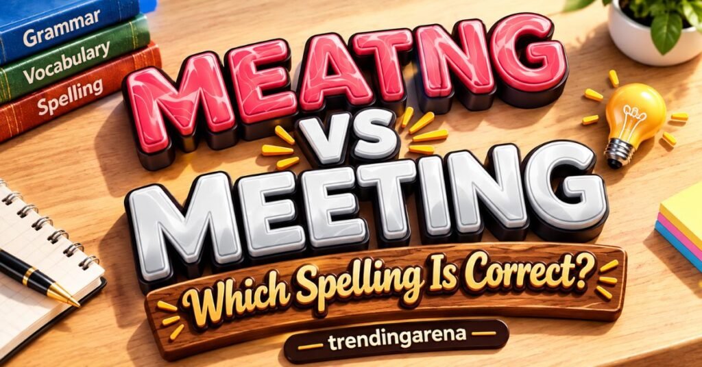 Meating vs Meeting Which Spelling Is Correct