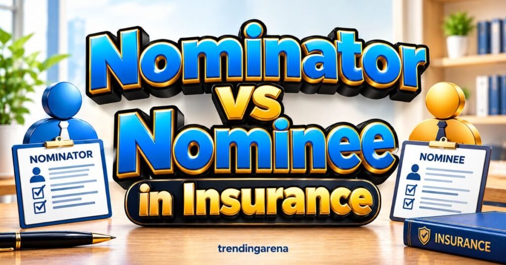 Nominator vs Nominee in Insurance