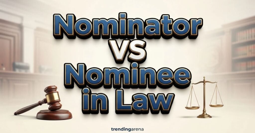 Nominator vs Nominee in Law