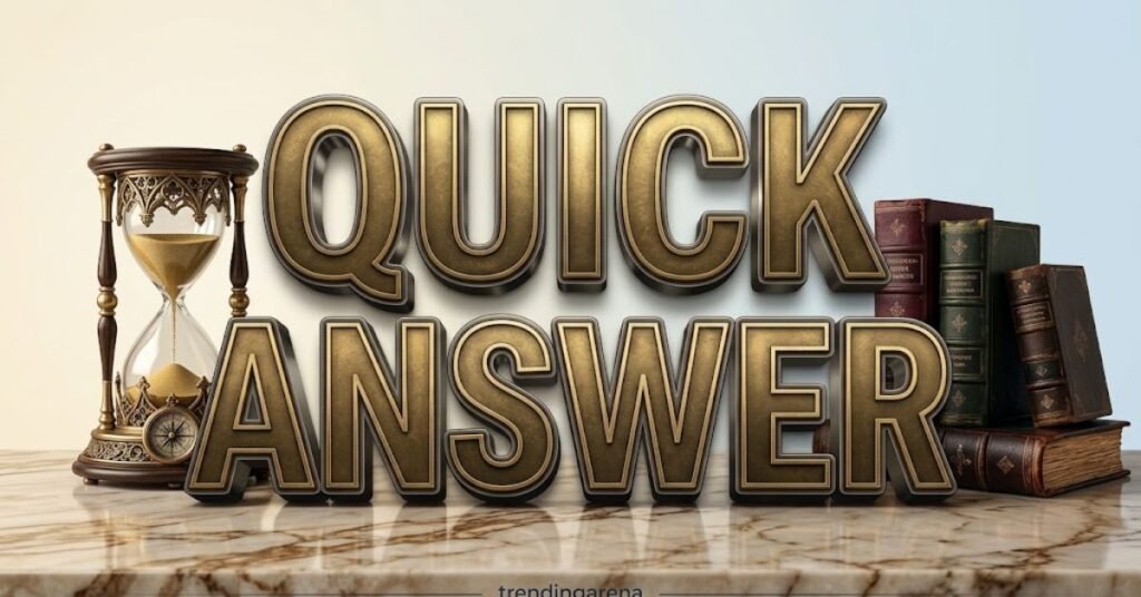 Quick Answer 