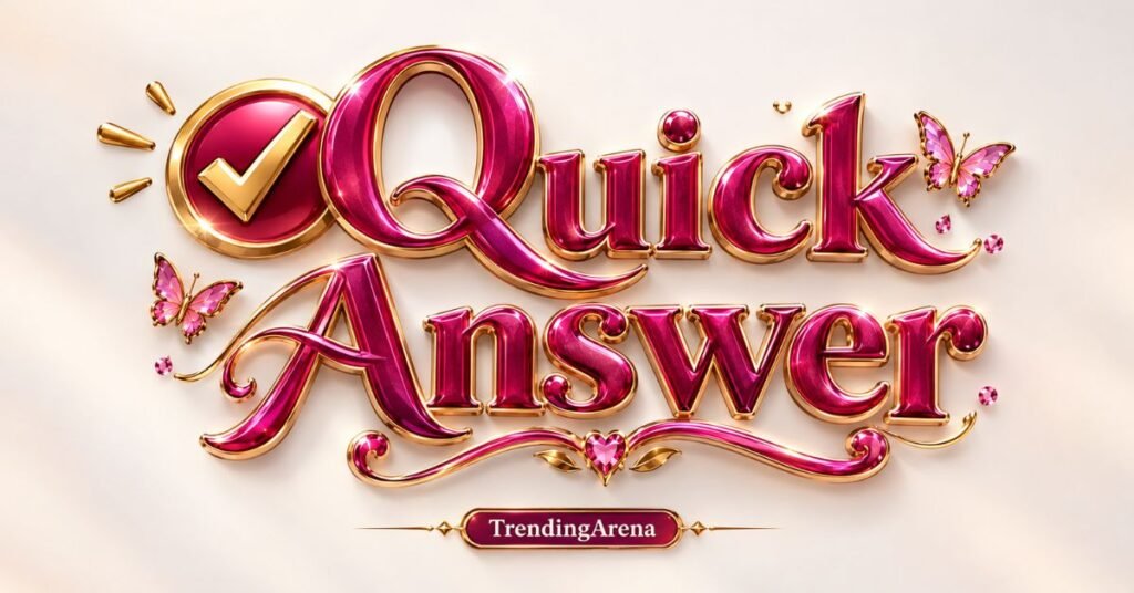 Quick Answer 