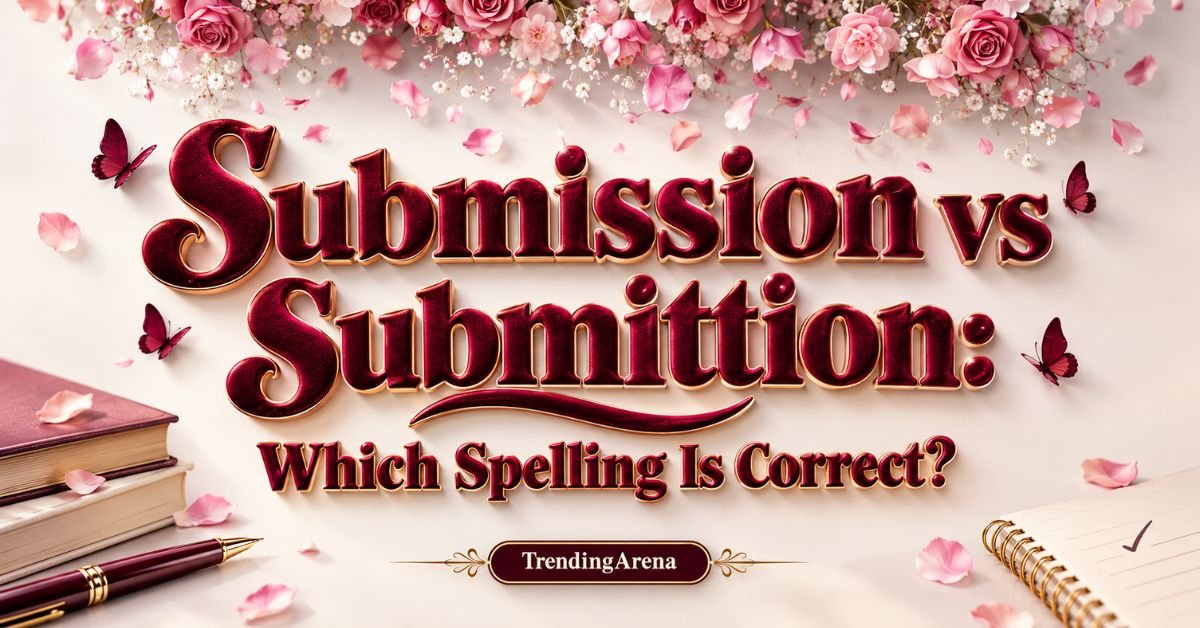 Submission vs Submittion Which Spelling Is Correct