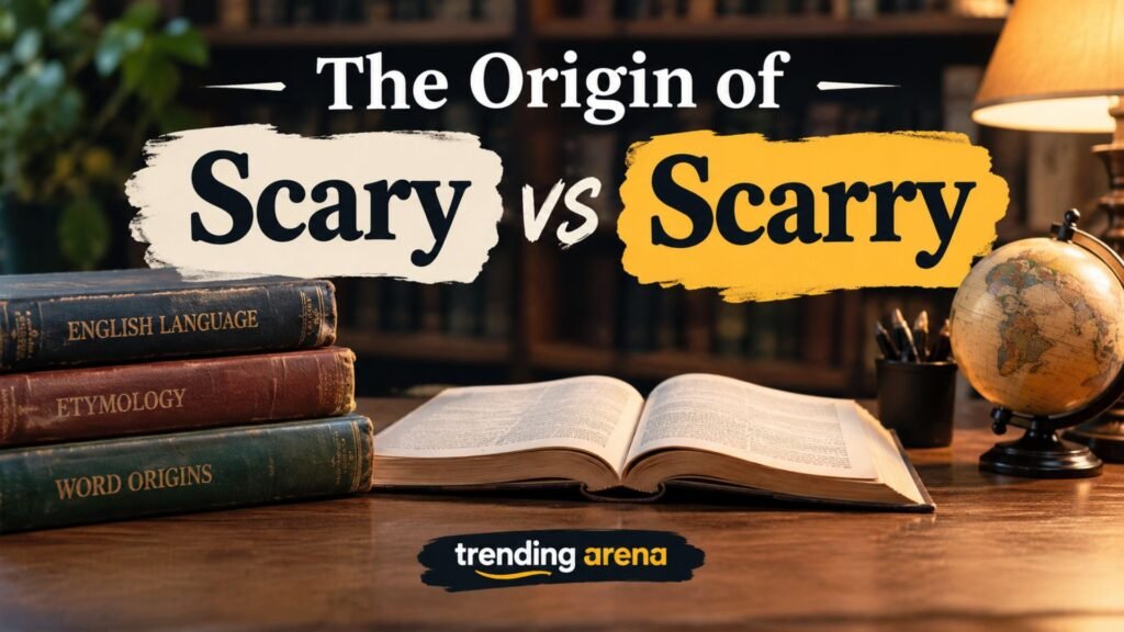 The Origin of Scary vs Scarry