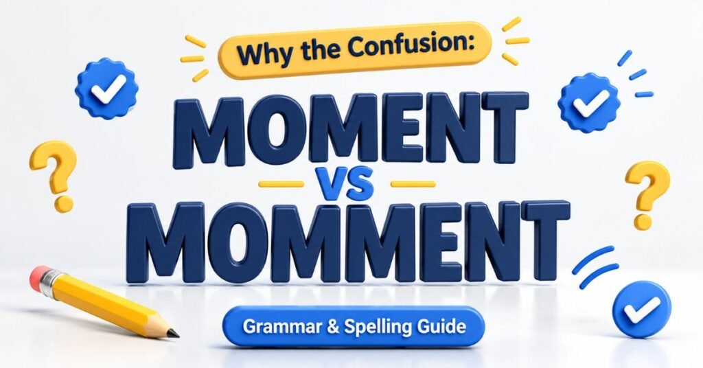 Moment vs Momment