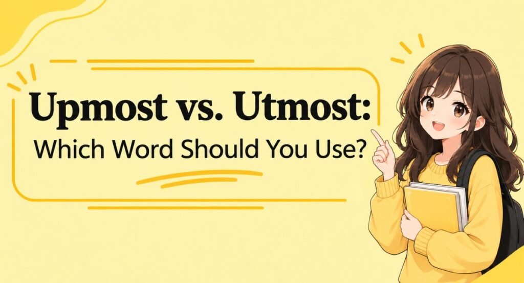 Upmost vs. Utmost Which Word Should You Use