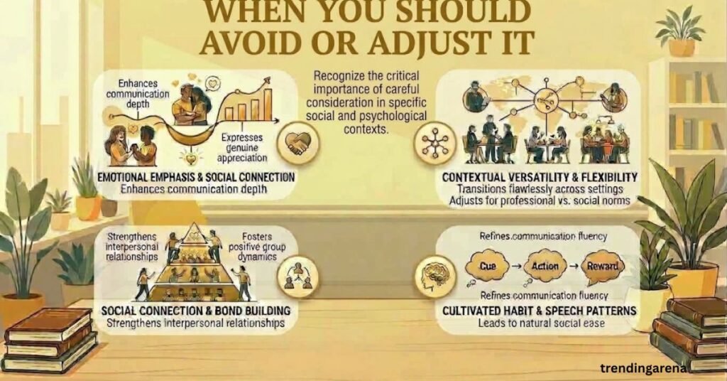 When You Should Avoid or Adjust It