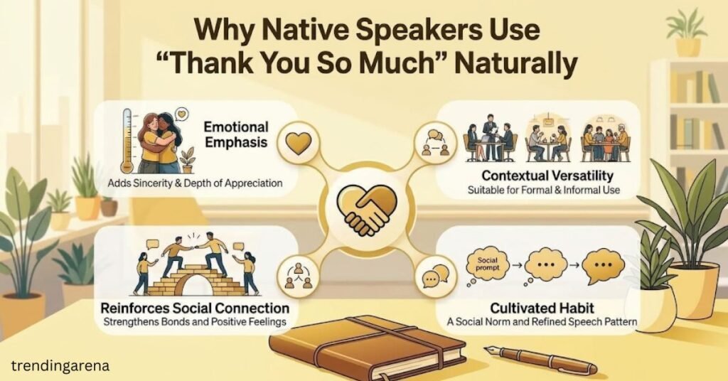 Why Native Speakers Use Thank You So Much Naturally