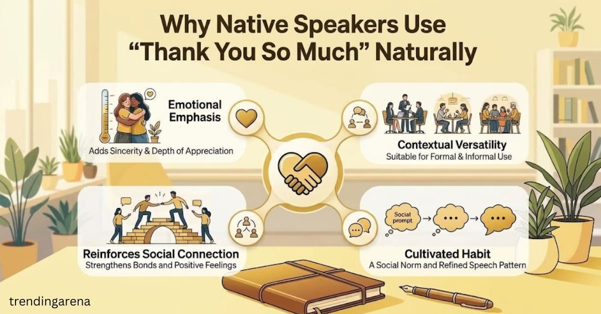 Why Native Speakers Use Thank You So Much Naturally