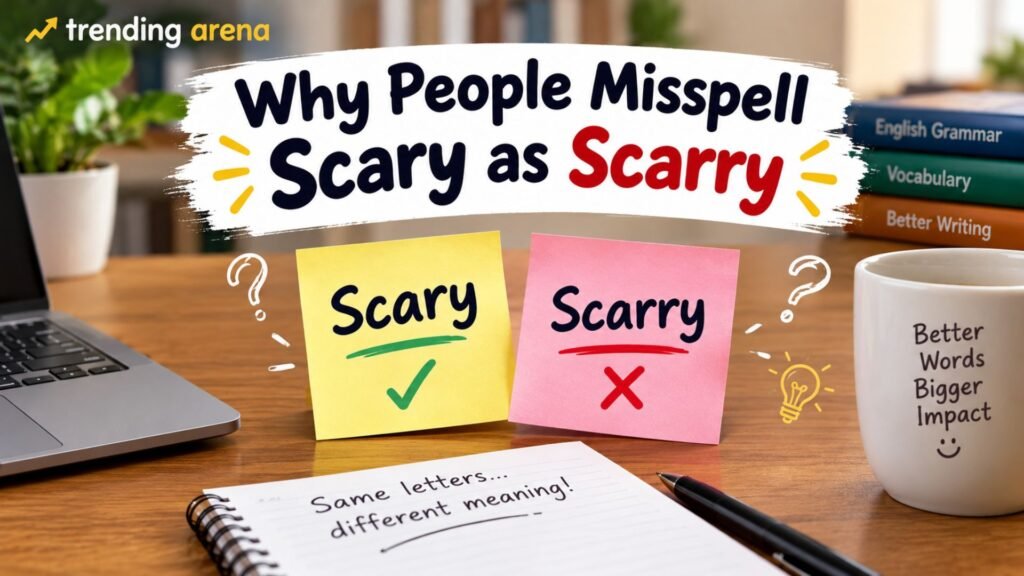 Why People Misspell Scary as Scarry