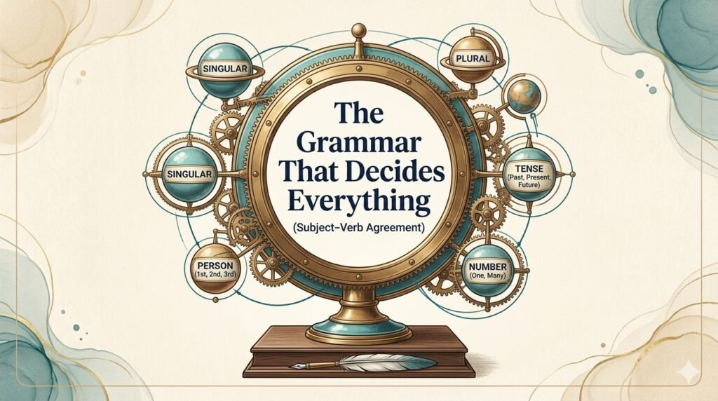 The Grammar Rule That Decides Everything (Subject–Verb Agreement)