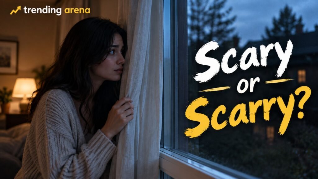 scary or scarry