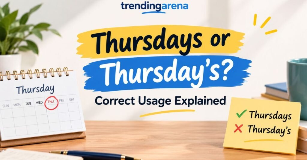 thursday or thursdays